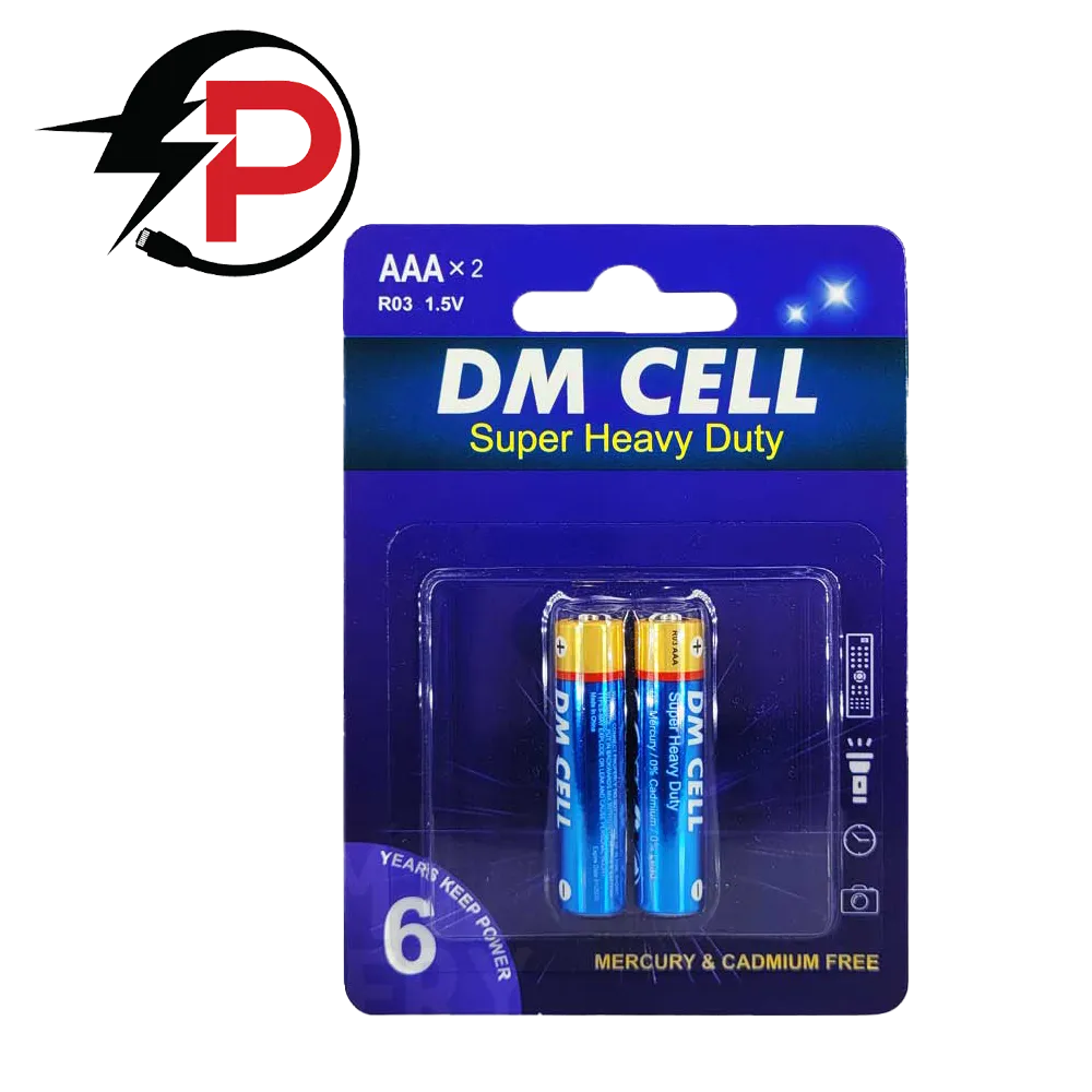 باتری نیم قلمی DM CELL
