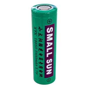 باتری لیتیوم یون 18650 سرتخت SMALL SUN ظرفیت 2400mAh