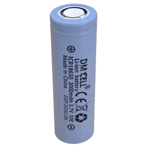 باتری لیتیوم یون 18650 سرتخت DM CELL مدل ICR18650 ظرفیت 3000mAh 10C