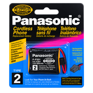 باتری تلفن بی سیم پاناسونیک Panasonic مدل P-P301 Type 2