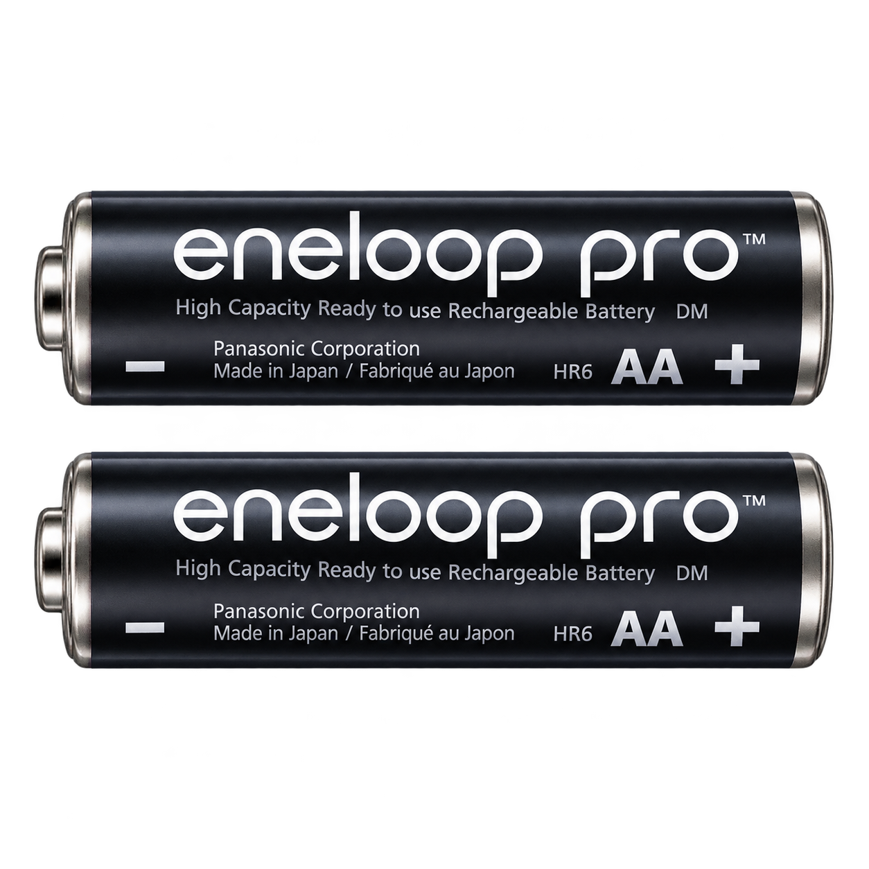 باتری قلمی شارژی پاناسونیک Eneloop Pro AA 1.2 ولت 2550 میلیآمپر بسته 2 عددی