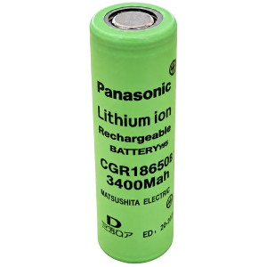 باتری 18650 Panasonic 3400mAh مدل 18650 B CGR