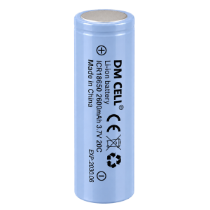 باتری لیتیوم یون 18650 سرتخت DM CELL مدل ICR18650 ظرفیت 2600mAh 20C