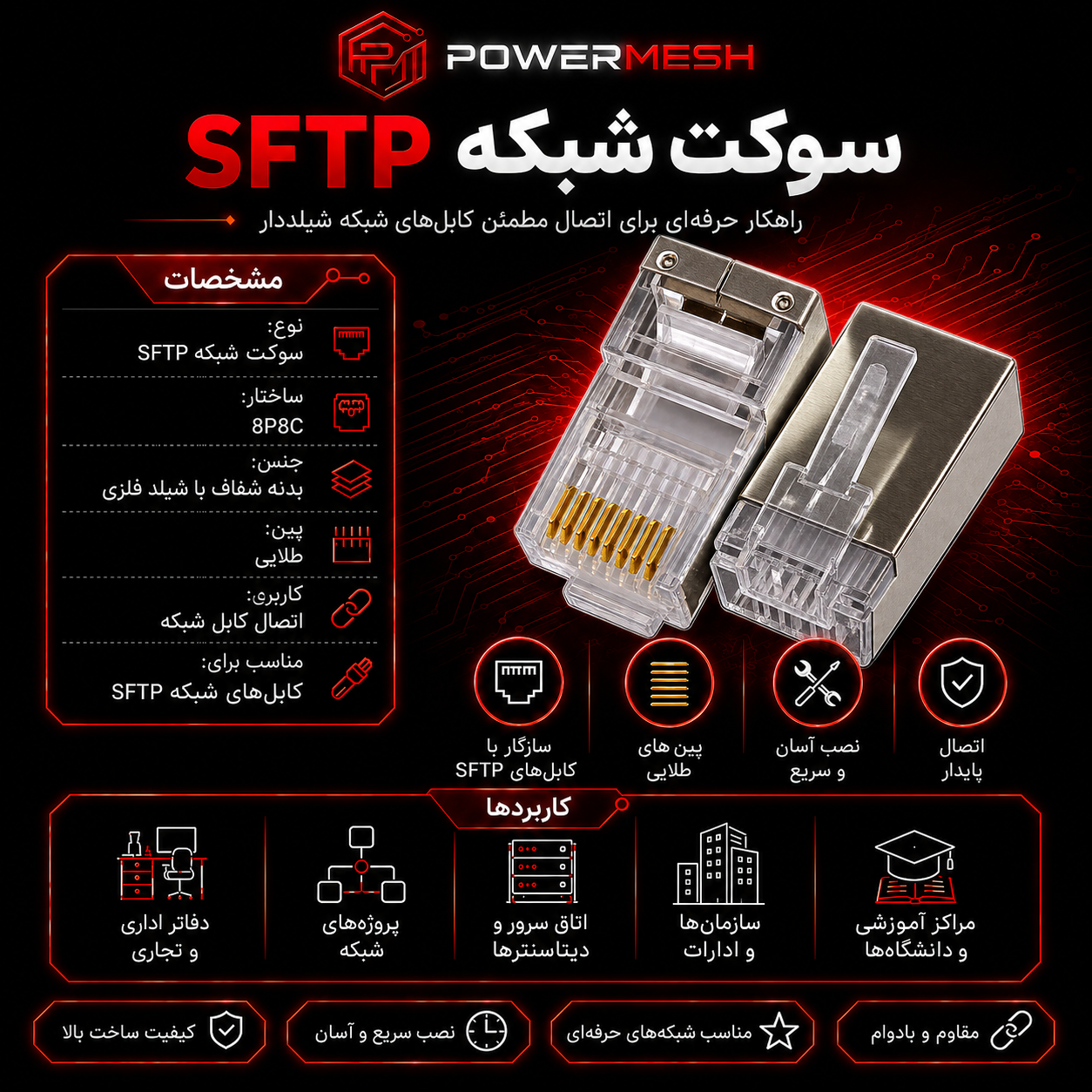 سوکت شبکه SFTP