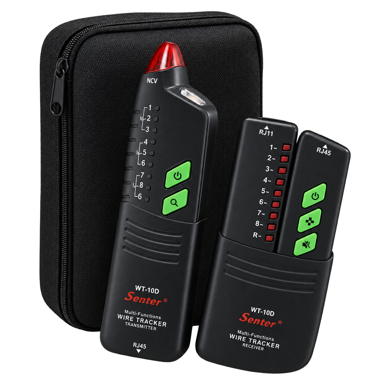 زوجیاب و تستر شبکه و ردیاب ولتاژ مدل WT-10D