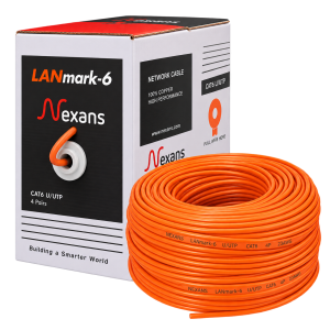 کابل شبکه Cat6 UTP نگزنس حلقه 305 متری (Nexans)