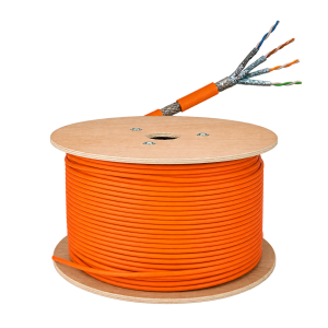کابل شبکه Cat7 نگزنس حلقه 500 متری (Nexans)