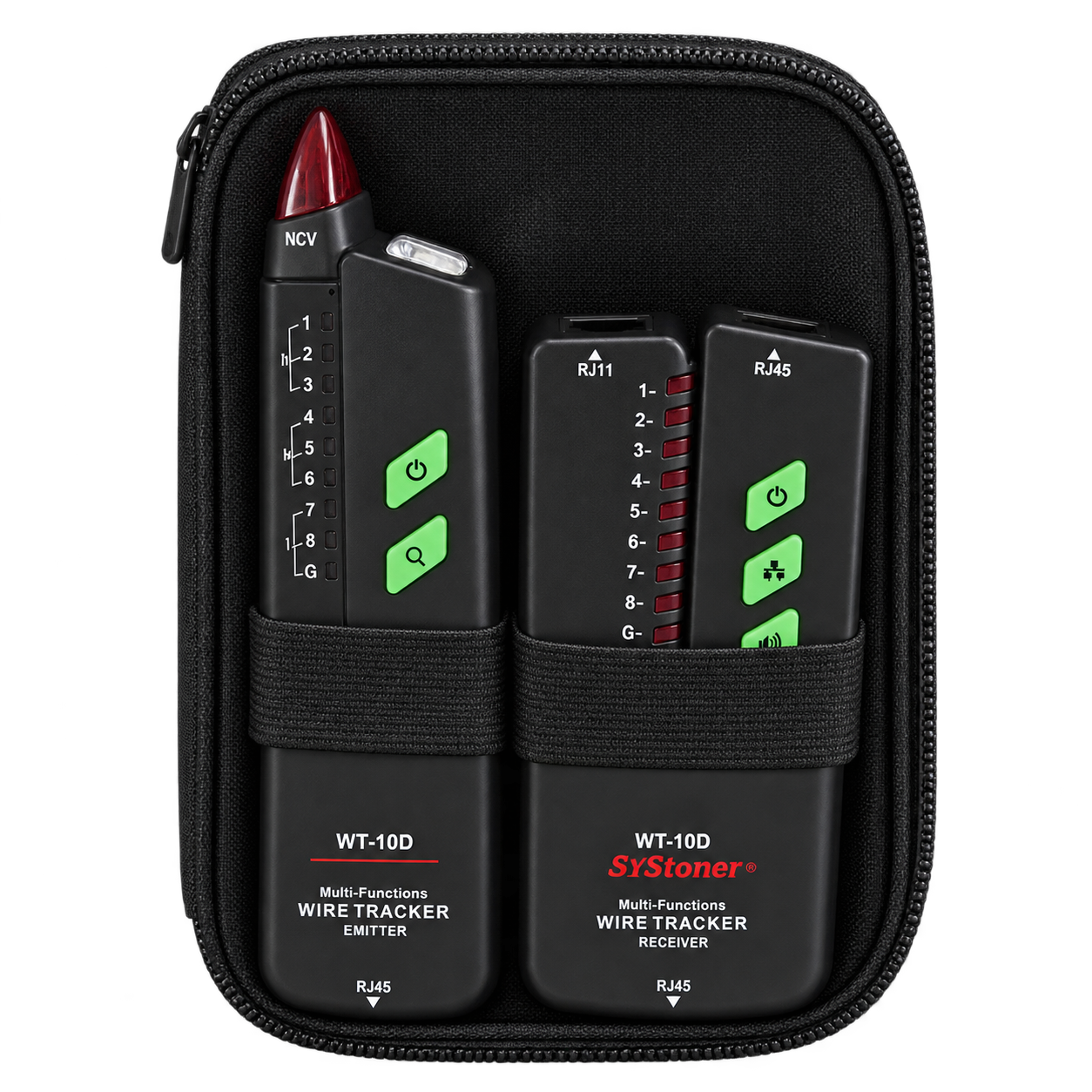 زوجیاب و تستر شبکه و ردیاب ولتاژ مدل WT-10D